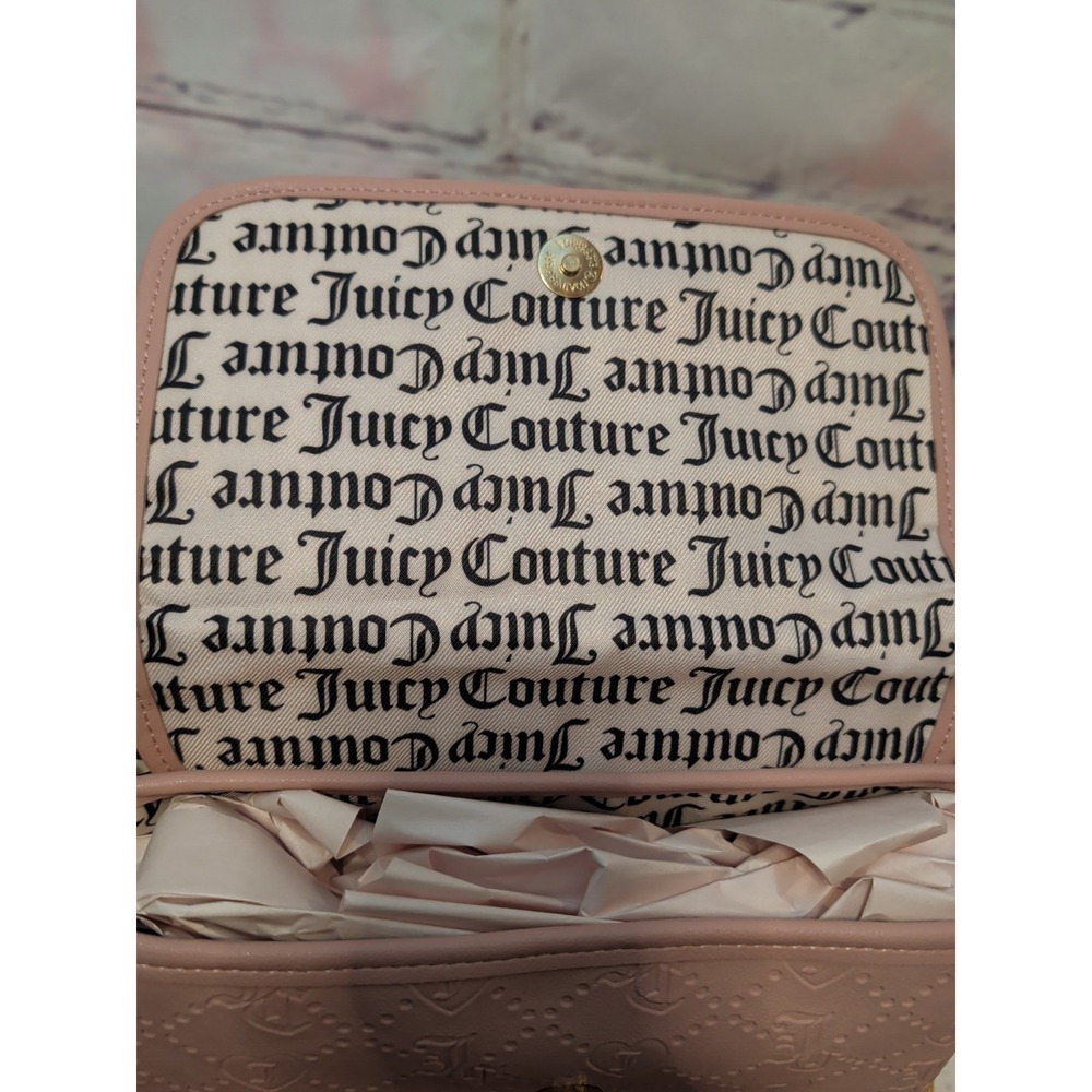 Juicy Couture Dusty Blush Charm I'm Sure Crossbody NWT - Picture 5 of 8
